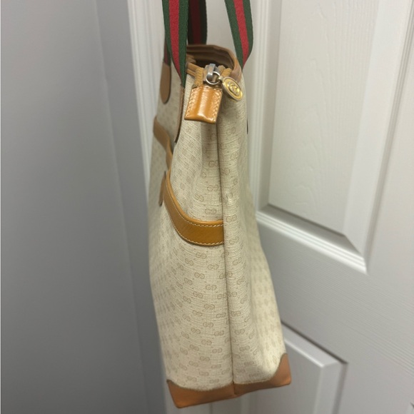 RARE Gucci Vintage East/West Tote Bag - Picture 2 of 8